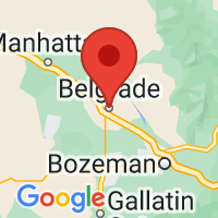 Map of Belgrade, MT US
